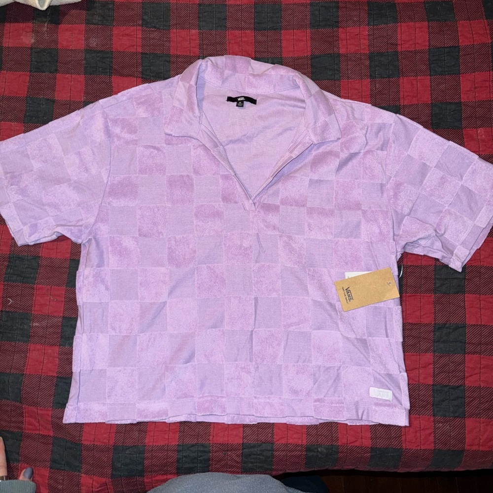 Vans Purple Polo Shirt